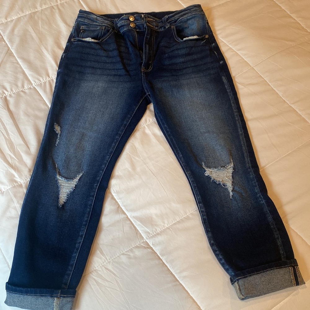 KanCan cropped jeans